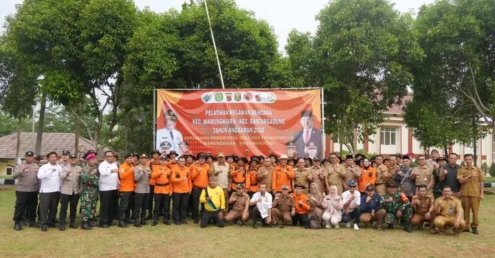 Puluhan Relawan BKAD Kiara Gadung Ikuti Pelatihan dan Pembentukan Relawan Bencana