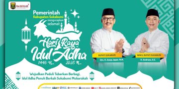Pemda Kabupaten Sukabumi Mengucapkan Selamat Hari Raya Idul Adha 1446 Hijriyah
