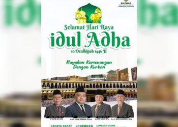 Baznas Kabupaten Sukabumi Mengucapkan Selamat Hari Raya Idul Adha 1446 Hijriyah