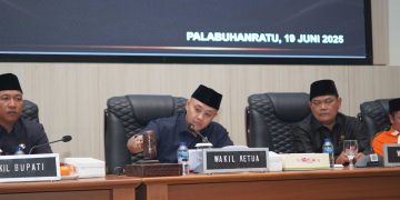 Rapat Paripurna DPRD Kabupaten Sukabumi Ke-22 Tahun Sidang 2025, Ini Yang Disampaikan