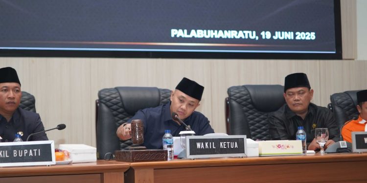 Rapat Paripurna DPRD Kabupaten Sukabumi Ke-22 Tahun Sidang 2025, Ini Yang Disampaikan