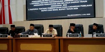 Rapat Paripurna Agenda Pengambilan Keputusan Dua Raperda, Bupati Sukabumi Sampaikan Ini