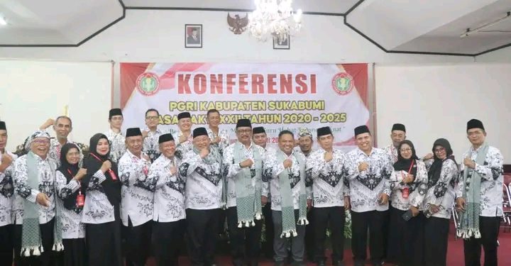 Jajat Sudarjat,S.Pd.,M.Si Komandoi PGRI Kab. Sukabumi Masa Bhakti 2025–2030, Siap Berjuang Demi Dunia Pendidikan dan Mendukung Program Mubarokah