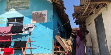 Atap MD Nurul Hikmah Gunungguruh Ambruk KBM Lumpuh Total, Guru Galau Abadi