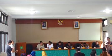 Kemenag Garut Sambangi Kemenag Kab. Sukabumi Dalam Rangka Friendly Match Badminton dan Mini Soccer