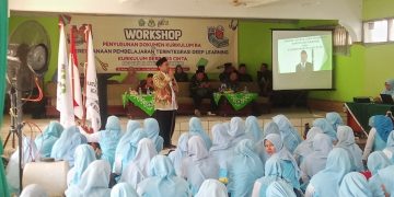 Para Guru RA Kabupaten Sukabumi Ikuti Workshop Pembinaan Pembelajaran Terintegritas Deep Learning Kurikulum Berbasis Cinta Tahun 2025_2026