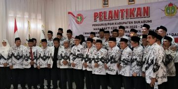 Pengurus Baru PGRI Kab. Sukabumi 2025_2030 Resmi Dilantik, Ini Misi Ketua Ajat Sudrajat