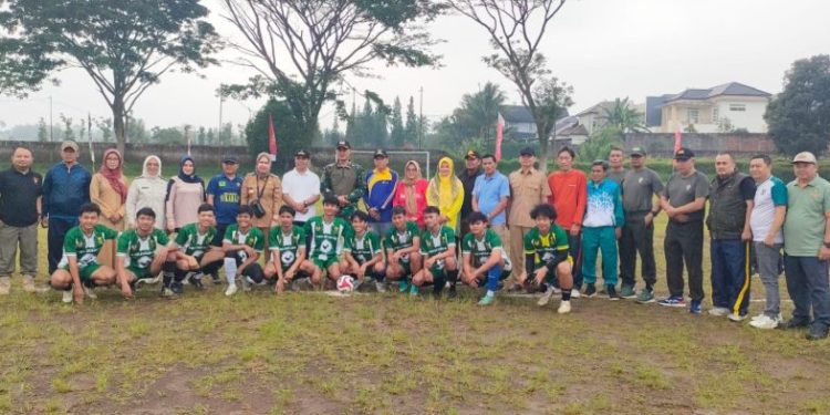 HUT RI ke-80 Dandim 0607/Kota Sukabumi Buka Turnamen Sepak Bola Dandim Cup