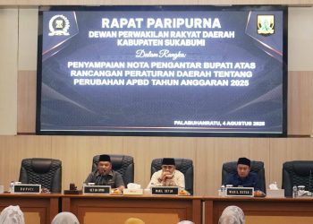 Paripurna ke-28 DPRD, Agenda Penyampaian Nota Pengantar Bupati Sukabumi Atas Raperda Perubahan APBD TA 2025