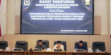 Paripurna ke-28 DPRD, Agenda Penyampaian Nota Pengantar Bupati Sukabumi Atas Raperda Perubahan APBD TA 2025