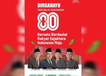 Baznas Kab. Sukabumi Mengucapkan Dirgahayu Kemerdekaan Republik Indonesia ke-80