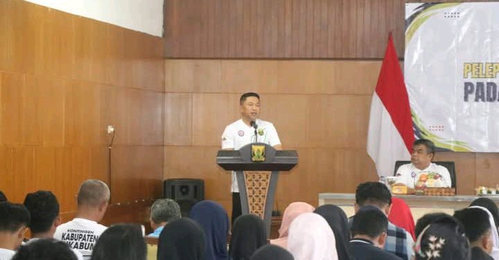 Ratusan Atlet Kab. Sukabumi Ikuti Popda dan Reparpeda Tingkat Jabar, Ini Pesan Wakil Bupati
