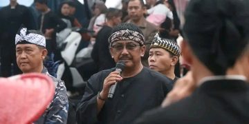 Hadiri Kemerihaan HUT Desa Nagrak Selatan ke-45, Bupati Sukabumi dan Wakil Disambut Hangat Masyarakat