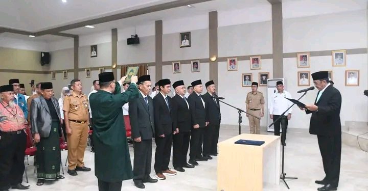 Pimpinan Baznas Kab. Sukabumi 2025-2030 Dilantik, Ini Pesan Bupati