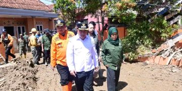 Wabup Sukabumi Gercep Tinjau Lokasi Bencana Cisolok, Pastikan Kebutuhan Dasar Warga Terdampak Terpenuhi