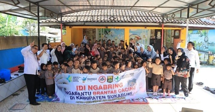 IDI Kabupaten Sukabumi Gencar Berantas Penyakit Cacingan Sejak Dini