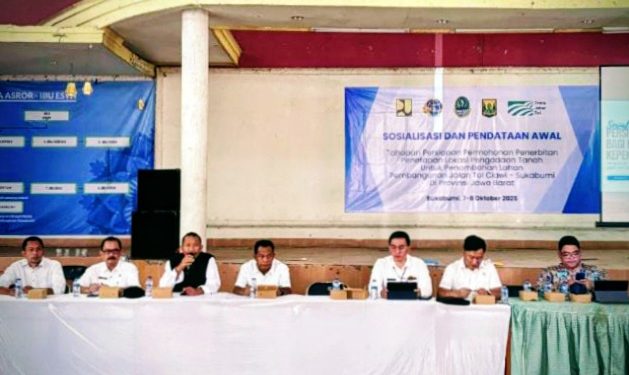 Pemprov Jabar Usulkan 1.200 Bidang Tanah Untuk Tol Sukabumi, Targer Rampung Lebaran 2026