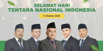 Baznas Kabupaten Sukabumi Menyucapkan Selamat Hari Tentara Indonesia ke-80 tahun 2025.