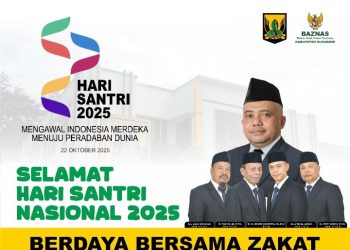 Baznas Kabupaten Sukabumi Mengucapkan Hari Santri Nasional (HSN) Tahun 2026