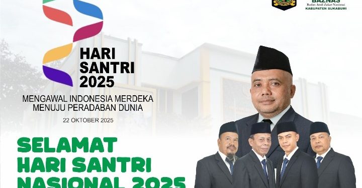 Baznas Kabupaten Sukabumi Mengucapkan Hari Santri Nasional (HSN) Tahun 2026