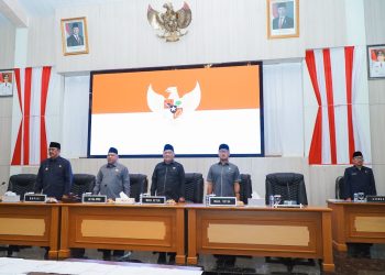 Dua Persetujuan Dibahas Dalam Paripurna ke-39 DPRD Kabupaten Sukabum