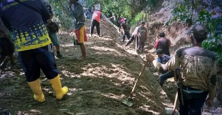 Dinas PU Kab. Sukabumi Sigap Laporkan Jaringan Irigasi Akibat Bencana