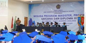 Bupati Sukabumi Hadiri Wisuda Gelombang I Diploma III Tahun Akademik 2025 Universitas Muhammadiyah Sukabumi