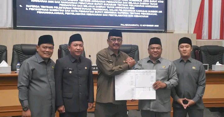 Bahas Sejumlah Agenda Penting Dalam Rapat Paripurna DPRD, Bupati Sukabumi Sampaikan Ini