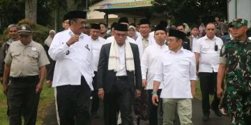 Bupati Sukabumi Dampingi Menko PM Muhaimin Iskandar Resmikan Gedung Makkah di Pondok Modern Assalam Puteri