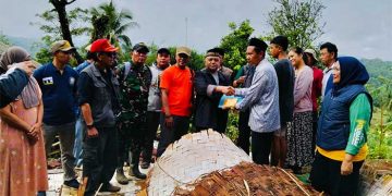 Rumah Fadil Penyandang Disabilitas Ambruk, Baznas Kabupaten Sukabumi Turun Tangan