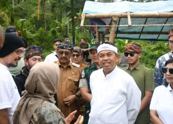 Resmikan Renovasi PLTMH di Sukabumi, KDM Wacana Bangun Pembangkit Listrik Mikro Hidro di Setiap Daerah