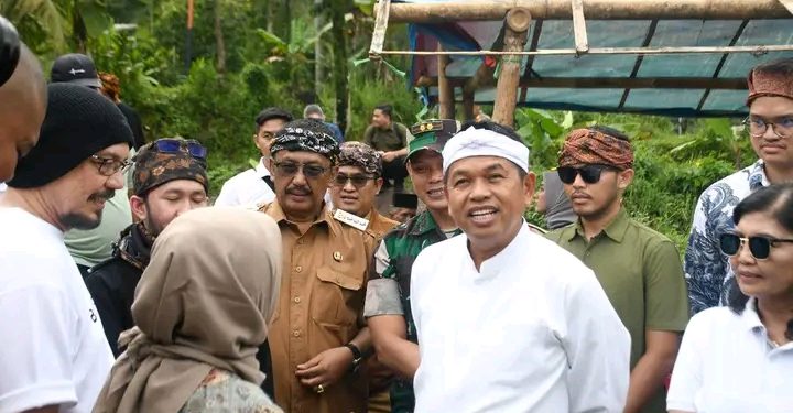 Resmikan Renovasi PLTMH di Sukabumi, KDM Wacana Bangun Pembangkit Listrik Mikro Hidro di Setiap Daerah