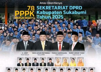DPRD Kab. Sukabumi Mengucapkan Selamat Kepada 8.164 PPPK Paruh Waktu Yang Sudah di Lantik