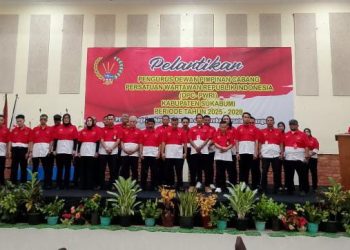 Sah, Rizal Fane Komandoi DPC PWRI Kabupaten Sukabumi Periode 2025-2028