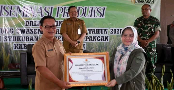 Dinas Pertanian Kabupaten Sukabumi Gelar Diseminasi Produksi Swasembada Pangan