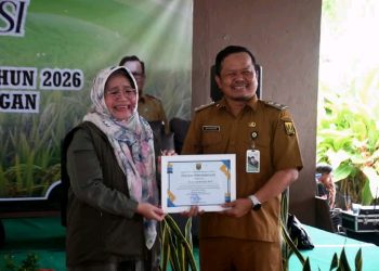 Dispertan Kab. Sukabumi Targetkan Produksi Swasembada Pangan 2026