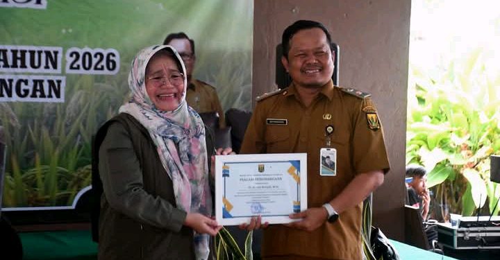 Dispertan Kab. Sukabumi Targetkan Produksi Swasembada Pangan 2026