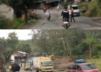 Ruas Jalan Raya Warkir – Pelabuhanratu Menghawatirkan, Ketua PWRI Rizal Pane : Rakyat Berhak Dapatkan Layanan Fasilitas Umum Yang Baik