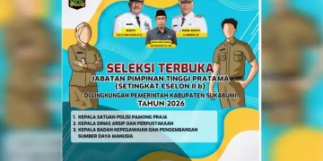 Simak Daftar Pejabat Pemkab Sukabumi Lolos Tahapan Seleksi Administrasi, Selter Untuk JPT Pratama Eselon II-b Tahun 2026