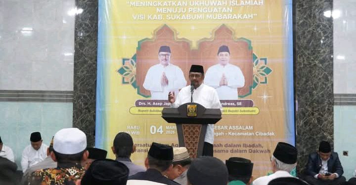 Muhibah Ramadhan di Kecamatan Cibadak, Bupati Sukabumi Sampaikan Ini