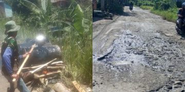 Dinas PU Kab. Sukabumi Melalui CV. Baehaqie Gercep Laksanakan Pebaikan Ruas Jalan Cibencoy – Gunungguruh