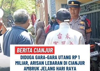 Diduga Gara-Gara Utang Rp1 Miliar, Arisan Lebaran Bodong di Cianjur Mencuat