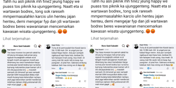 Akun @Rere Said Subakti Tulis “Wartawan Bodrex” Insan Jurnalis Sukabumi Geram