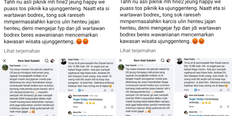 Akun @Rere Said Subakti Tulis “Wartawan Bodrex” Insan Jurnalis Sukabumi Geram