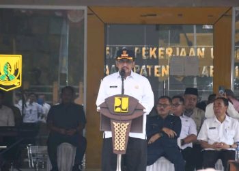 Halal Bihalal Jajaran DPU, Bupati Sukabumi Tegaskan Ini