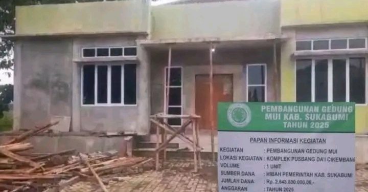 Gaduh Dugaan Mangkraknya Gedung MUI Kabupaten Sukabumi, Ketua PWRI Desak APH Turun Tangan