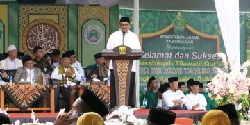 Ratusan Peserta Terbaik Sukabumi Ikuti MTQ XLVII, Bupati : Bumikan Al-Quran di Tengah Masyarakat Mubarakah