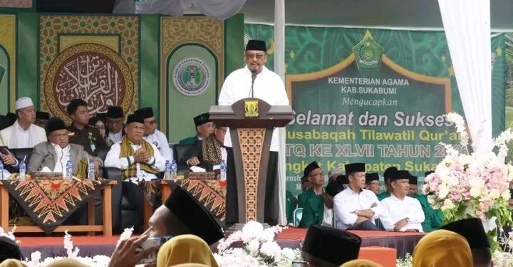 Ratusan Peserta Terbaik Sukabumi Ikuti MTQ XLVII, Bupati : Bumikan Al-Quran di Tengah Masyarakat Mubarakah