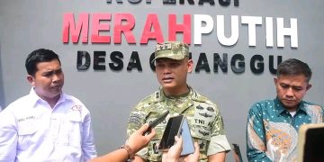 Prabowo Subianto Lonching Koperasi Merah Putih Secara Nasional, Di Sukabumi 57 Unit Selesai Dibangun