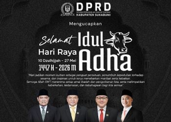 DPRD Kabupaten Sukabumi Mengucapkan Selamat Hari Raya Idul Adha 1447 Hijriah